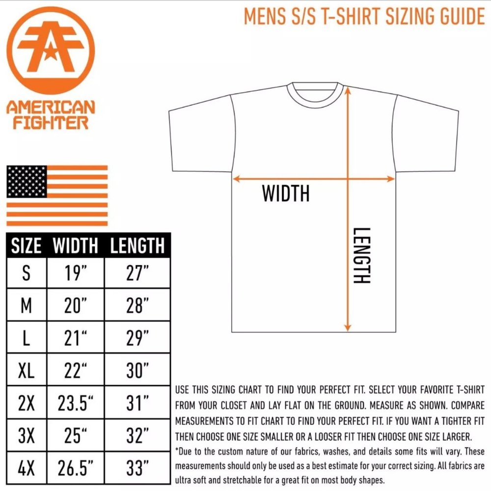AMERICAN FIGHTER Men's T-Shirt S/S NANTUCKET TEE - Picture 3 of 8